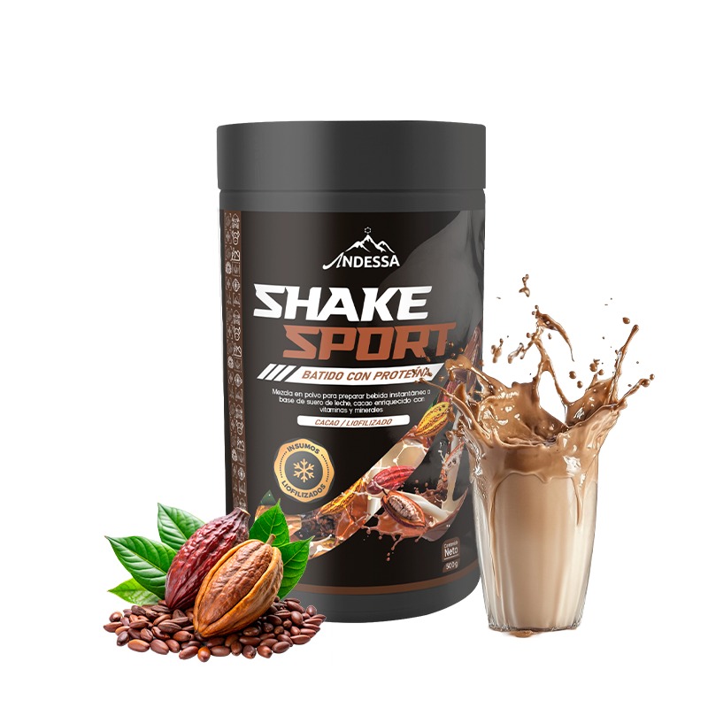 Proteína Shake Sport 500g (Frasco)